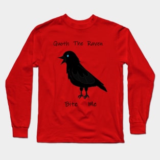 Quoth The Raven Long Sleeve T-Shirt